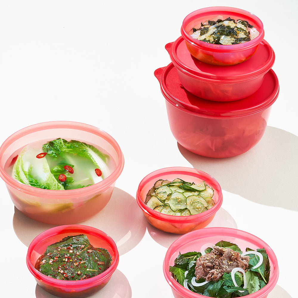 모듈러 보울 300ml 빨강