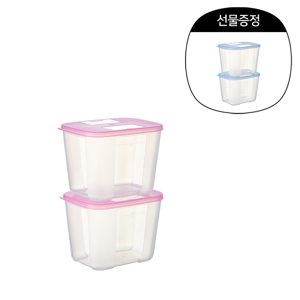 펭귄 중형 3번 분홍 2P 세트 (+ 펭귄 중형 3번 하늘 2P 추가 제공)