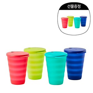 [~9/29일 이달의 기획전] 빨대컵 500ml(4개) (1개 구매 시, 동일 상품 1개 증정)