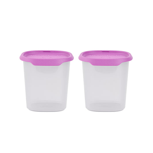 원터치 프레시 슬림 정사각 810ML (2개)