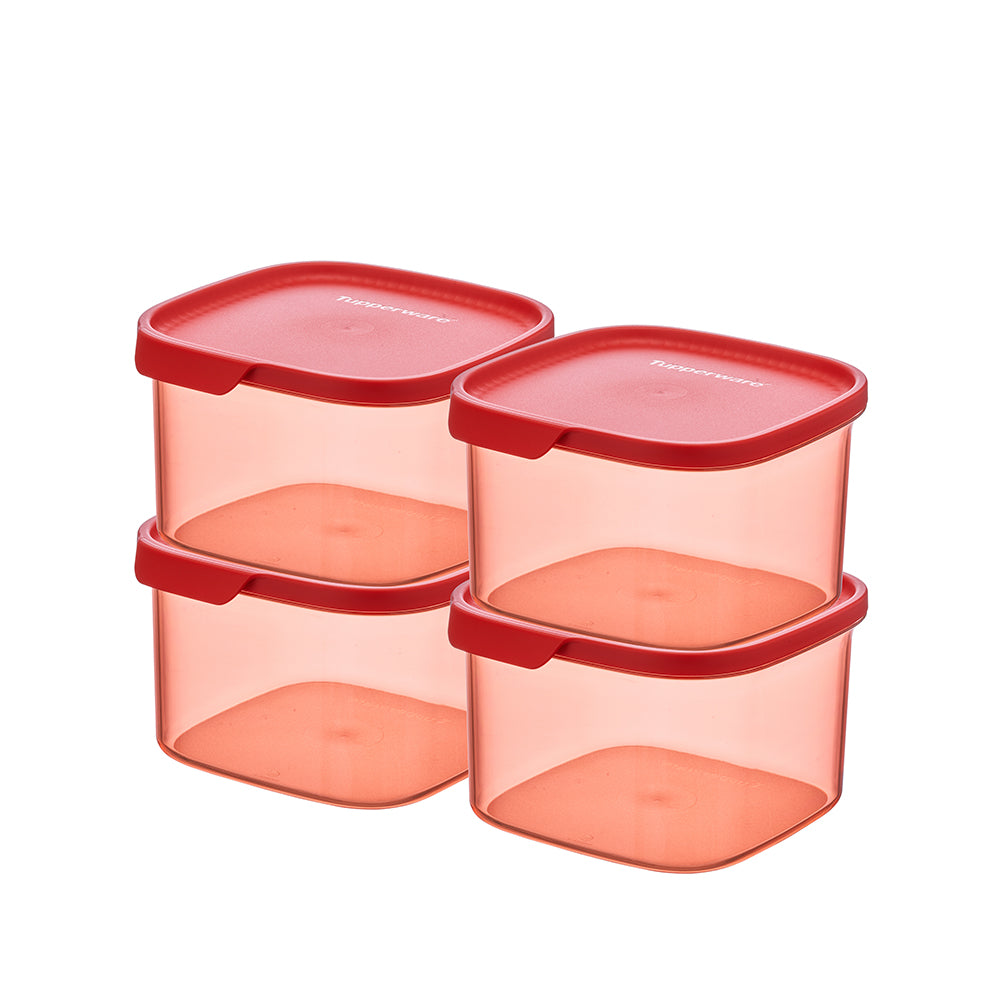 울트라 클리어 정사각 1.7L 라즈베리 (4개)