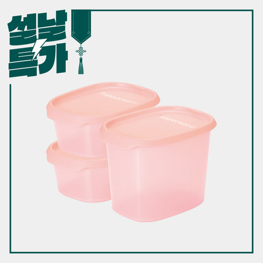 원터치 프레시 세트 살구 3P