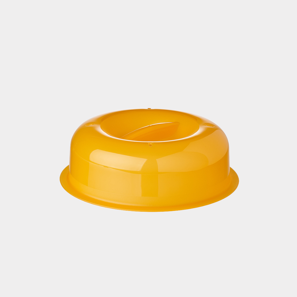 전자레인지 커버 노랑