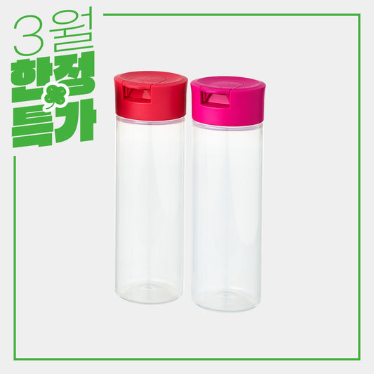 조이 튜브 양념통 플립캡 2개