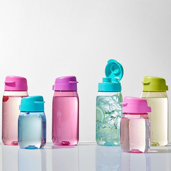 [350ML 추가 증정] 크리스탈 에코 물통 550ML 연보라 & 핑크