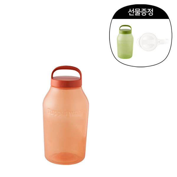 다담자 4.5L W/ 핸들커버 주황 구매 시, 3L W/ 핸들커버 연두+ 피처 커버 증정 (~7월 31일까지)
