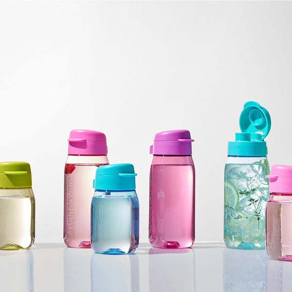 Single_Crystal Eco Water Bottle 550ML Pink