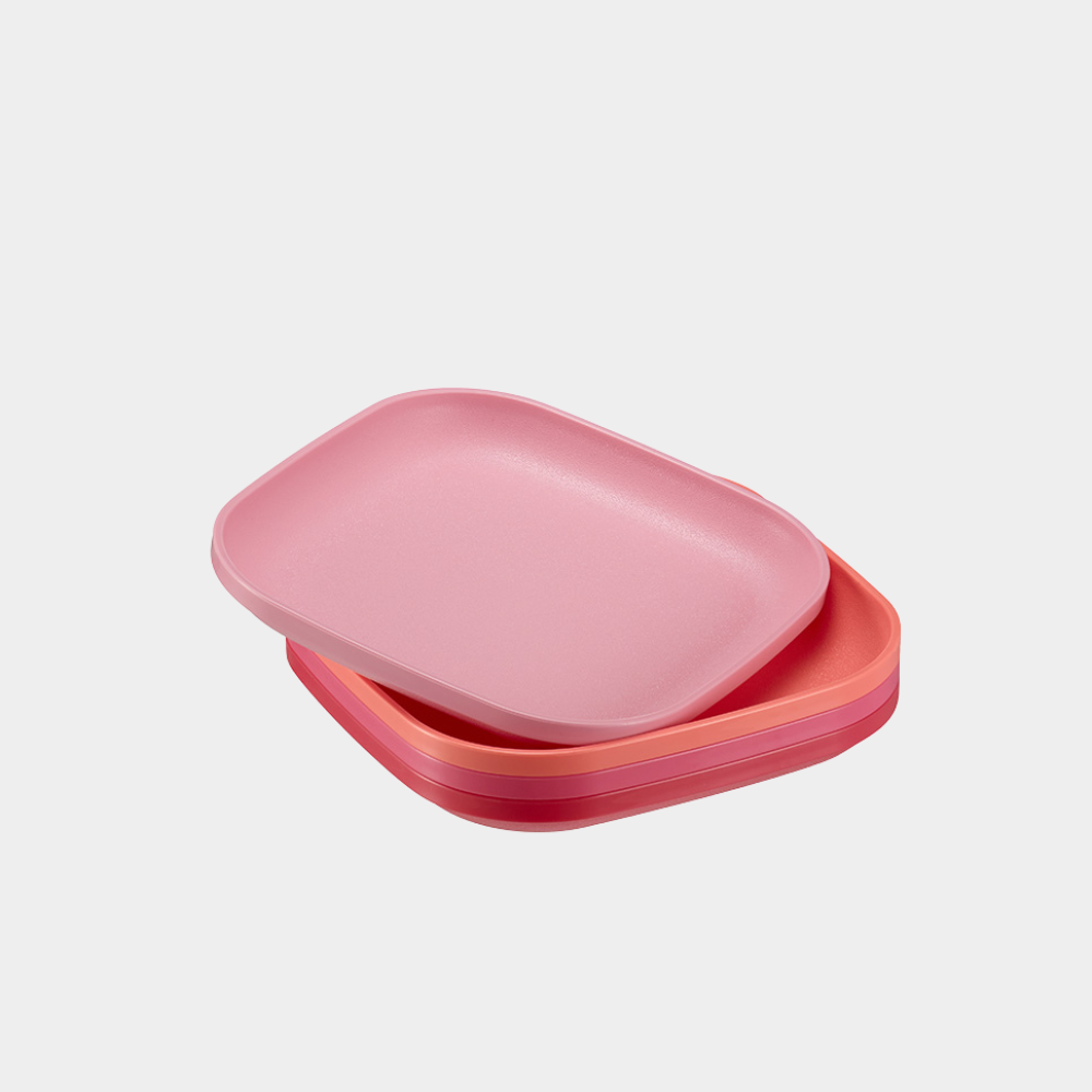 런천 플레이트 소형 4개